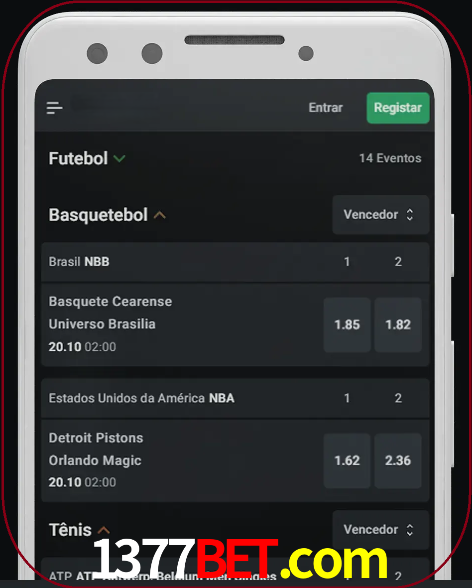 Aposte e assista aos esportes em formato ao vivo.