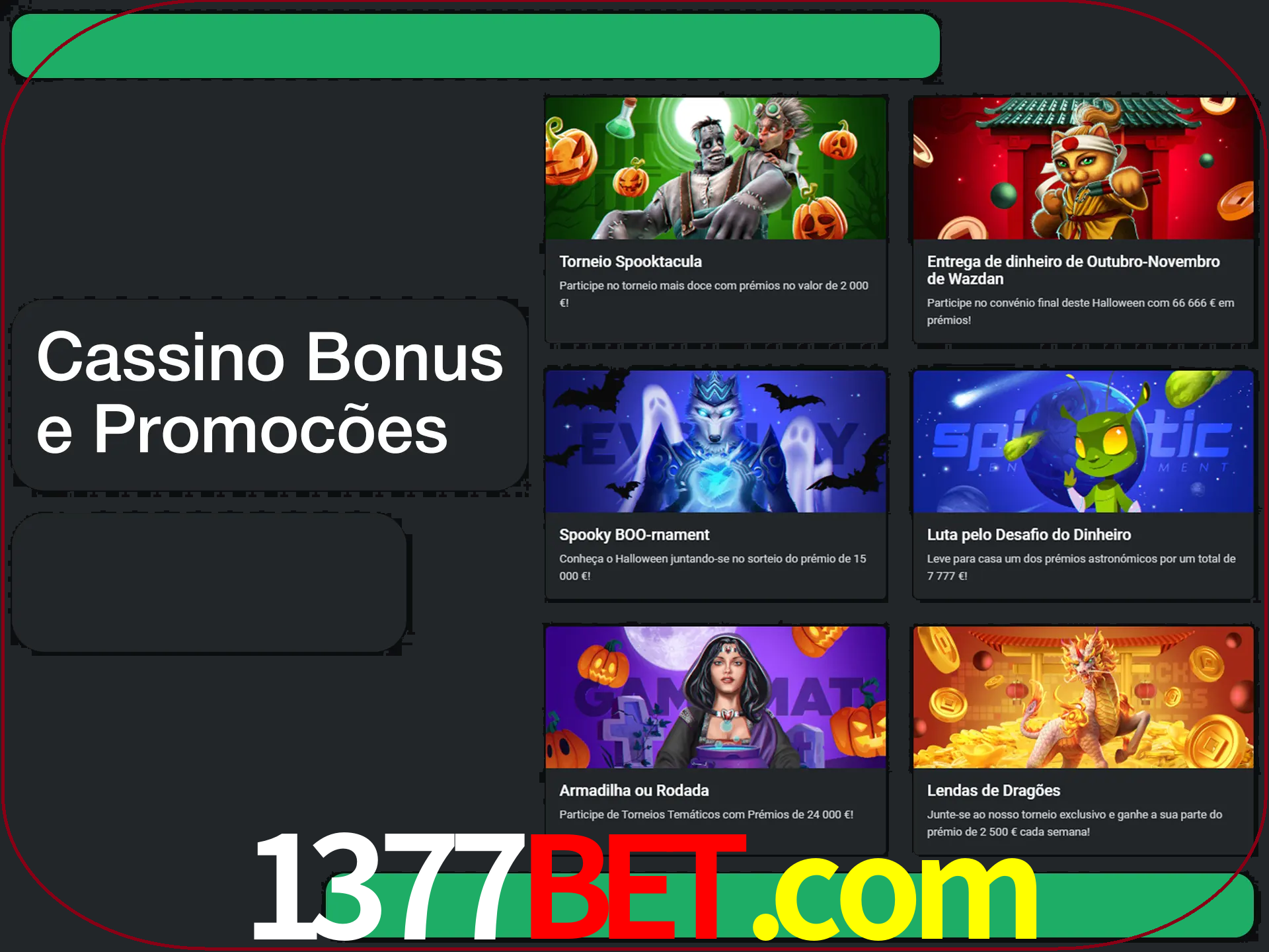 Verifique se há novos bônus de cassino para reivindicar.