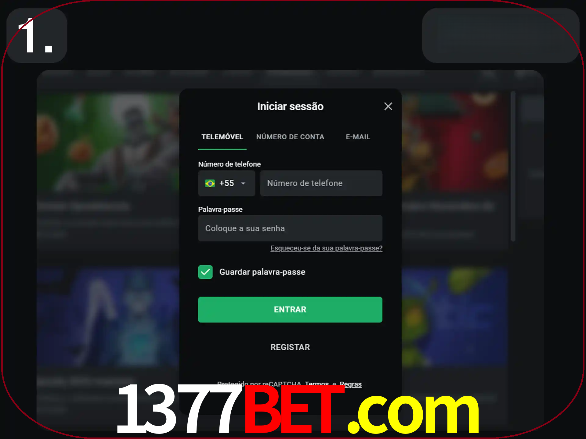 Acesse o site.